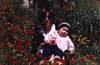 Rossana and Margherita buried in poppies